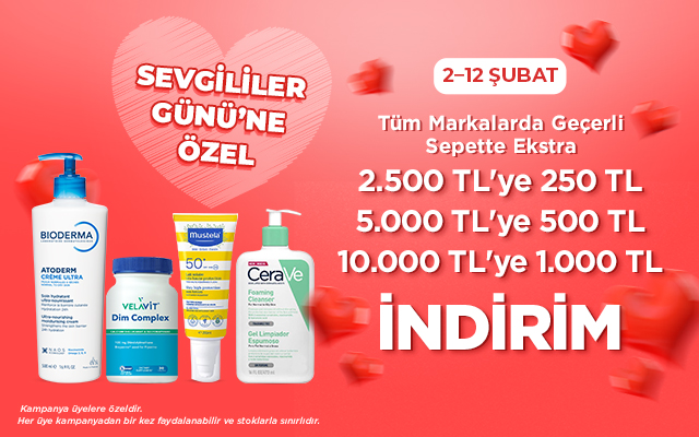 10.000 TL üzeri alışverişinize 1.000 TL İndirim!
