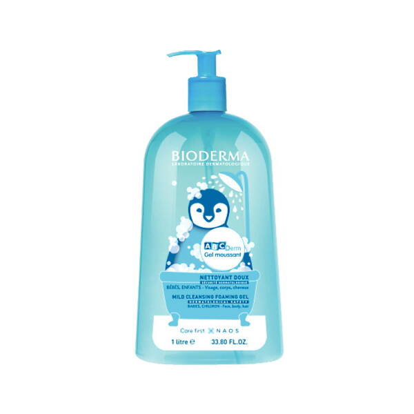 ABCDerm Foaming Cleanser 1 Litre - 1