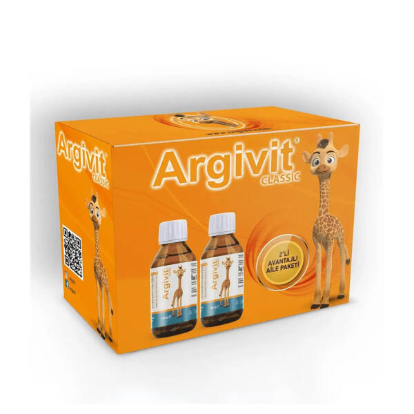 Argivit Immun C Sıvı Takviye Edici Gıda 2 x 150ml - 1