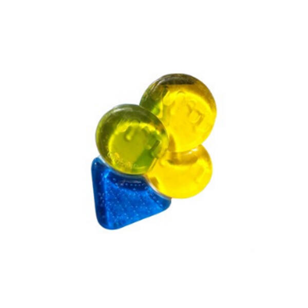 Bambino 2 Renkli Sulu Diş Kaşıyıcı - Sarı/Lacivert - 1