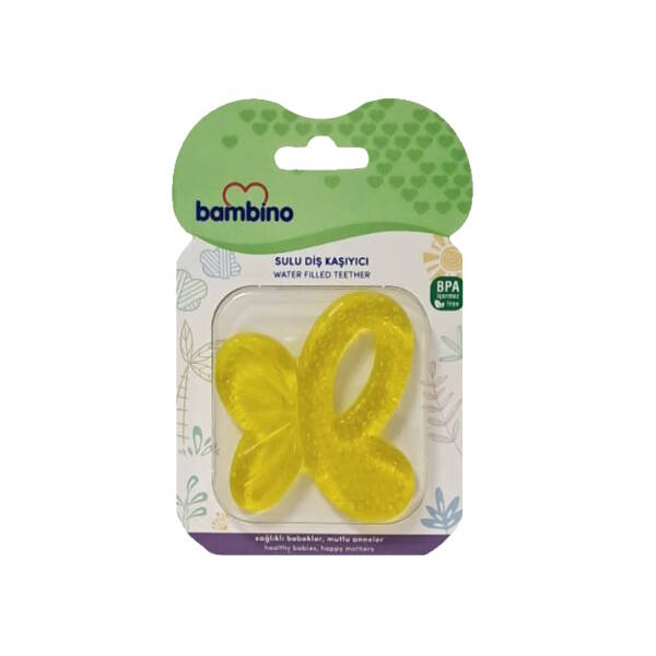 Bambino Sulu Diş Kaşıyıcı Sarı Kelebek - 1