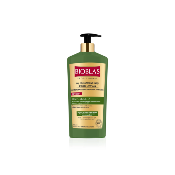 Bioblas Professional Phytokeratin Saç Dökülmesi Karşıtı Bitkisel Şampuan 1000ml - 1