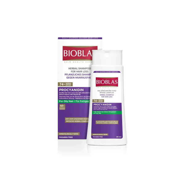 Bioblas Saç Dökülmesi ve Kepeğe Karşı Bitkisel Şampuan 360ml Procyanidin - 1