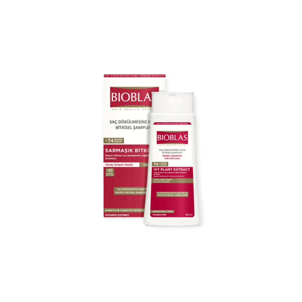 Bioblas Saç Dökülmesine Karşı Bitkisel Şampuan 360ml Sarmaşık Bitki Özü - 1