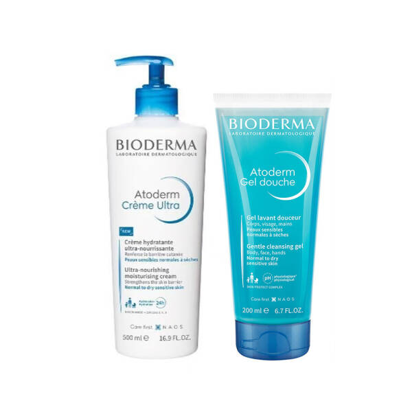 Bioderma Atoderm Cream + Duş Jeli Seti - 1