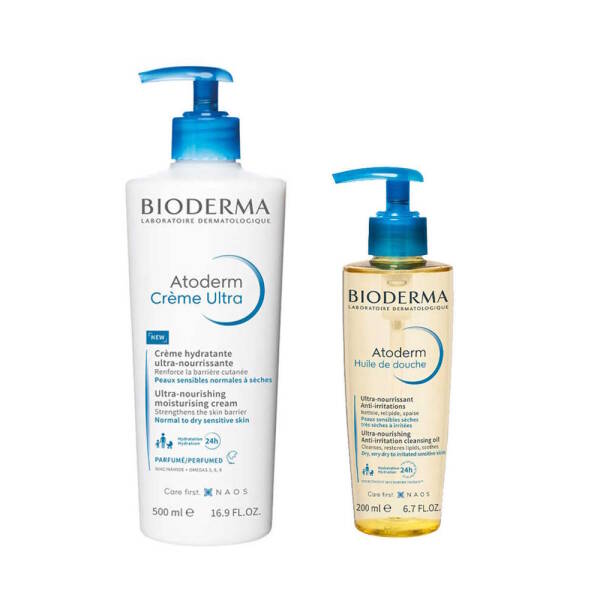 Bioderma Atoderm Cream + Shower Oil Seti - 1