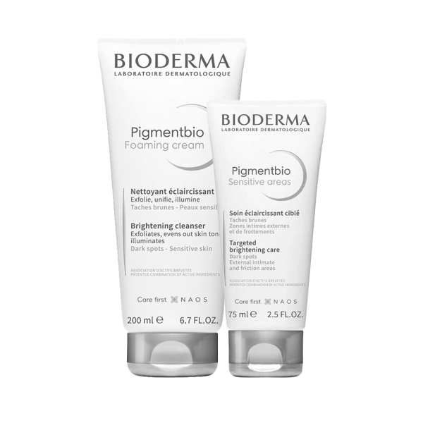 Bioderma Pigmentbio Sensitive Areas 75 ml + Pigmentbio Foaming Cream 200 ml Set - 1
