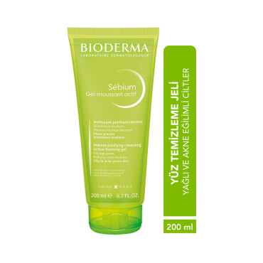 Bioderma Sebium Active Yoğun Arındırıcı Temizleme Jeli 200ml - 2