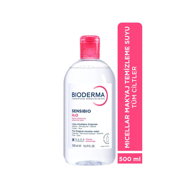 Bioderma Sensibio H2O Micellar Makyaj Temizleme Suyu 500 ml - 2