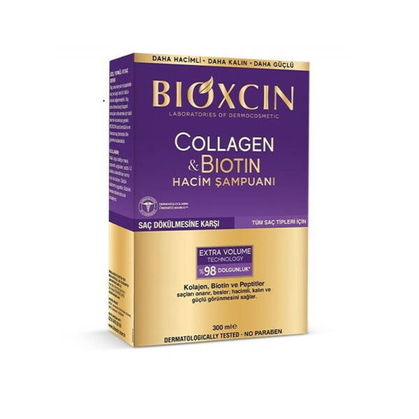 Bioxcin Collagen & Biotin Hacim Şampuanı 300ml - 1