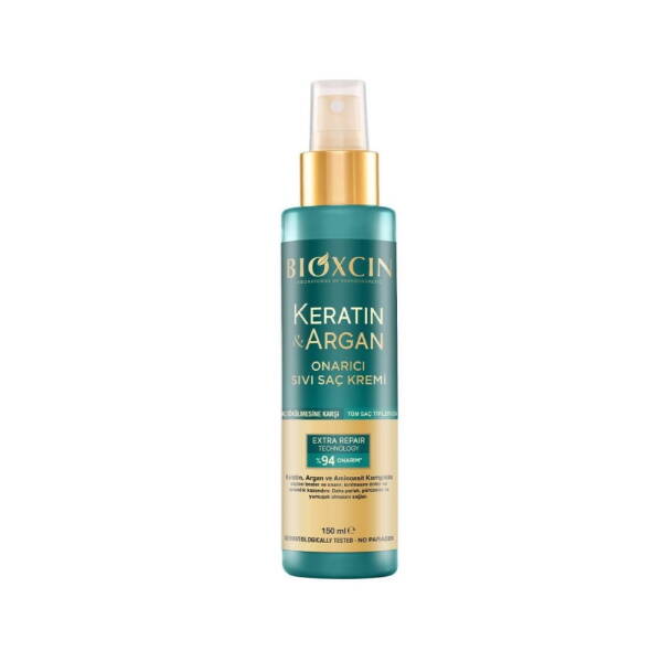 Bioxcin Keratin & Argan Onarıcı Sıvı Saç Kremi 150ml - 1