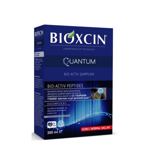 Bioxcin Quantum Kuru ve Normal Saçlar İçin Şampuan 300ml - 1