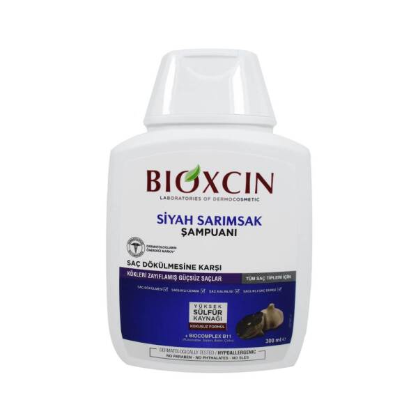 Bioxcin Siyah Sarımsak Şampuanı 300ml - 1