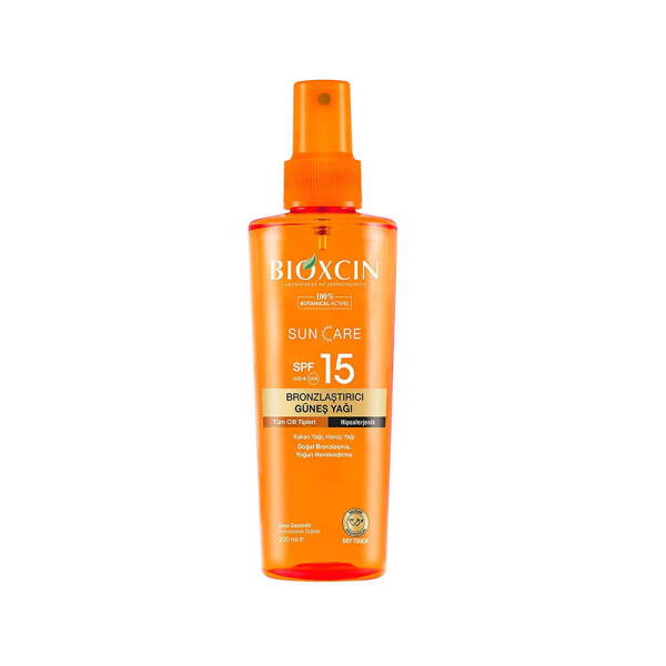 Bioxcin Suncare Bronzlaştırıcı Güneş Yağı SPF15 200ml - 1