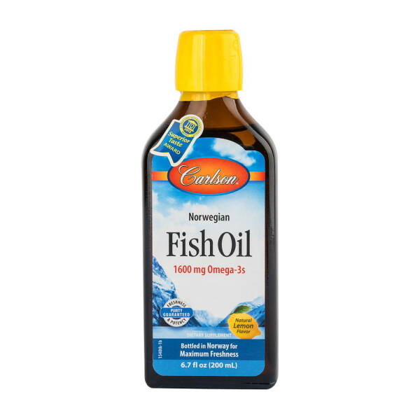 Carlson Balık Yağı Limon Aromalı 200ml - 1