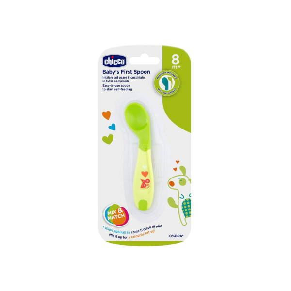 Chicco Baby's First Spoon 8 Ay+ - 1