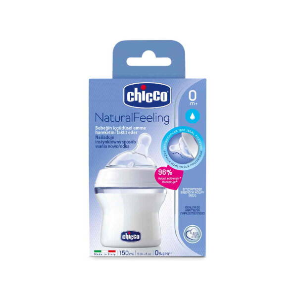 Chicco Natural Feeling Biberon 150ml 0 Ay+ - 1