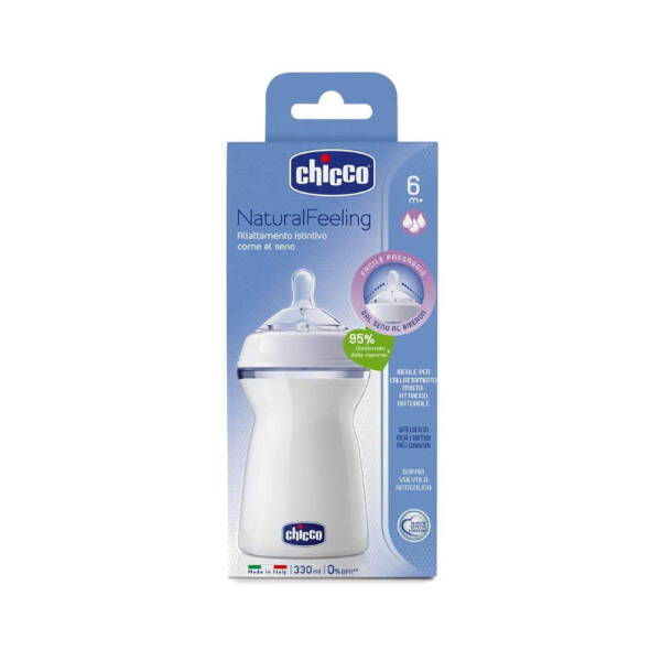 Chicco Natural Feeling Biberon 330ml 6 Ay+ - 1