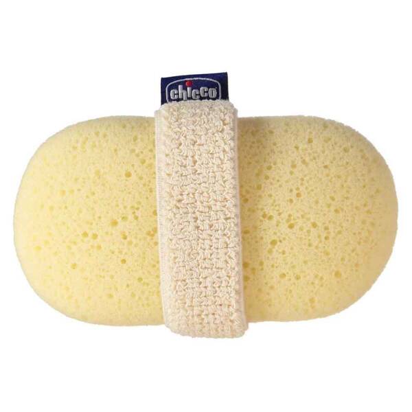 Chicco Sponge Bath Glove 0 Ay+ - 1