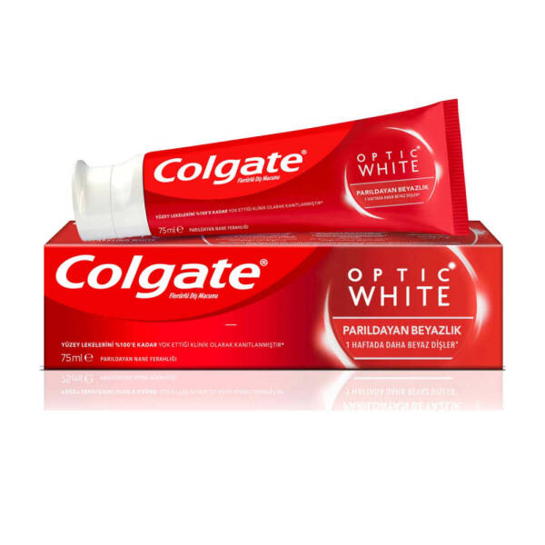 Colgate Optic White Parıldayan Beyazlık Diş Macunu - 1