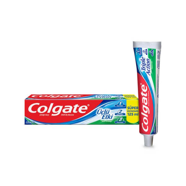 Colgate Üçlü Etki Diş Macunu 125ml Nane Ferahlığı - 1