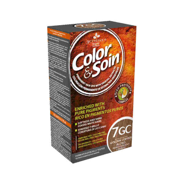 Color&Soin 7GC Golden Copper Blond - 1