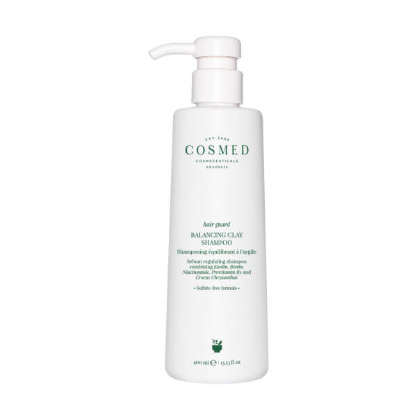Cosmed Hair Guard Yağlanmaya Karşı Dengeleyici Kil Şampuanı 400ml - 1