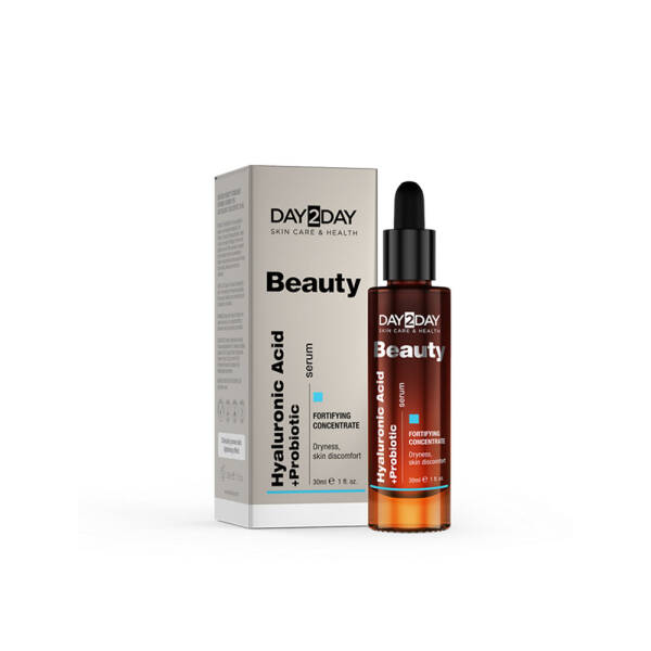 Day2Day Beauty Hyaluronik Asit ve Probiyotik İçeren Güçlendirici Serum 30ml - 1