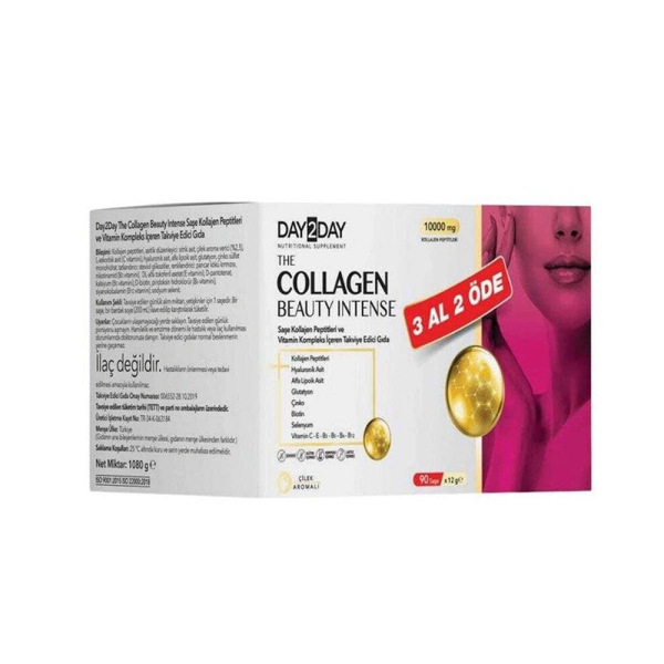 Day2Day The Collagen Beauty Intense 90 Saşe Çilek Aromalı - 1