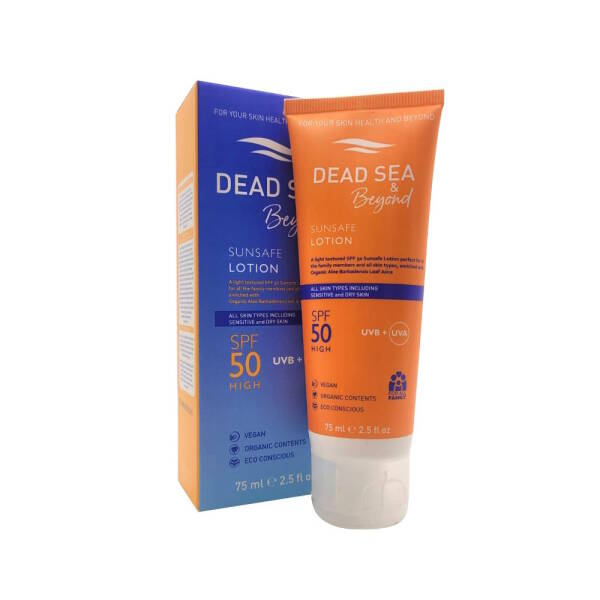 Dead Sea & Beyond Sunsafe Güneş Koruyucu Losyon SPF50 75ml - 1