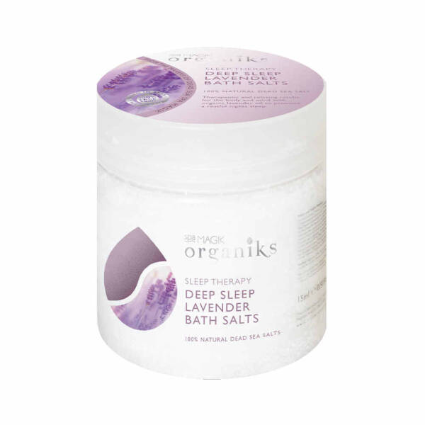 Dead Sea Spa Magik Organiks Deep Sleep Lavender Bath Salts 550g - 1