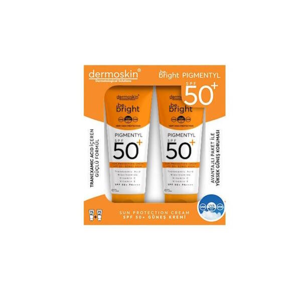 Dermoskin Be Bright Pigmently SPF50+ Cream 2x75ml Set - 1