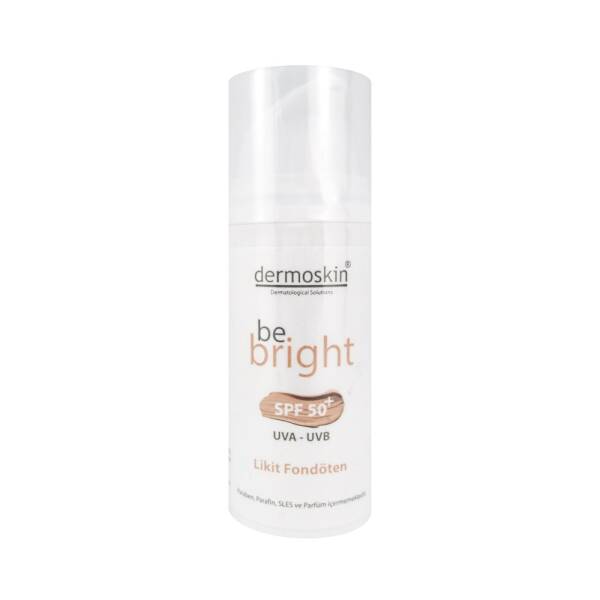 Dermoskin Be Bright SPF50+ Likit Fondöten Light 33ml - 1