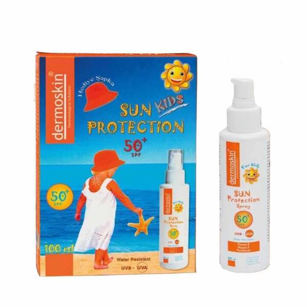 Dermoskin Sun Kids Protection SPF50 Spray 100ml Set - 1