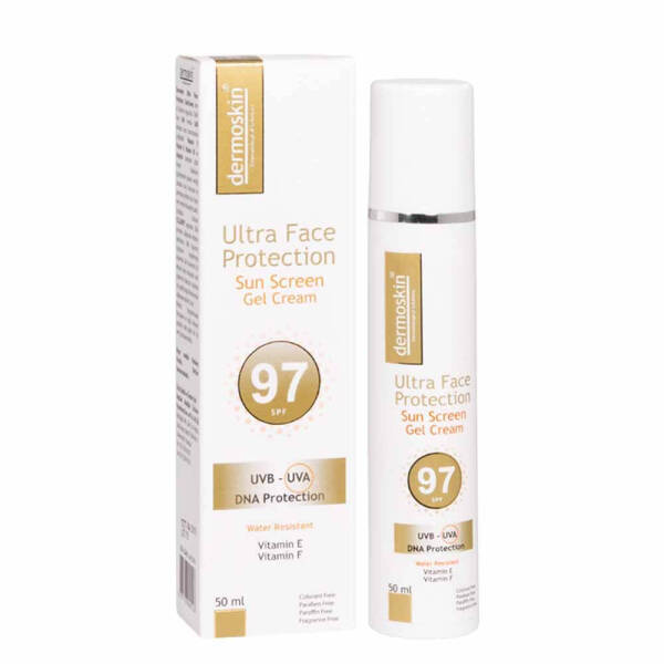 Dermoskin Ultra Face Protection Sun Screen SPF97 Gel Cream 50ml - 1