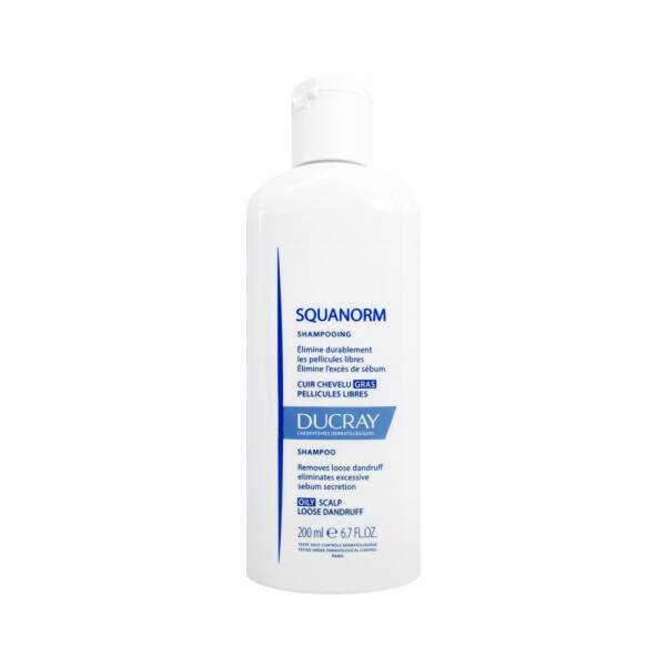 Ducray Squanorm Shampoo Oily 200ml - 1