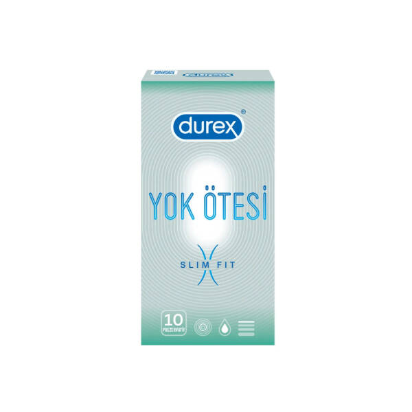 Durex Yok Ötesi Slim Fit Prezervatif 10 Adet - 1