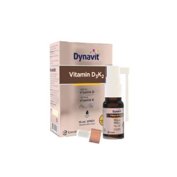 Dynavit Vitamin D3K2 10ml Sprey - 1