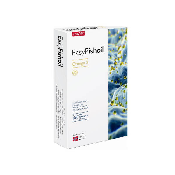 EasyFishoil Adult Omega 3 30 Çiğnenebilir Jel Form - 1