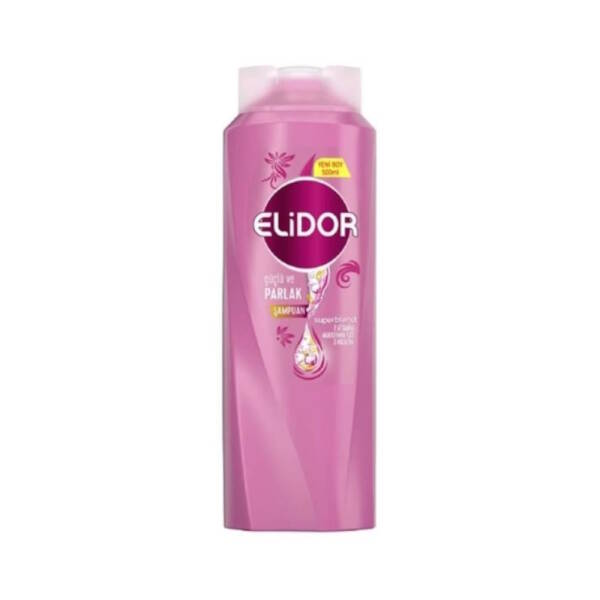 Elidor Güçlü ve Parlak Şampuan Avantajlı Boy 500ml - 1