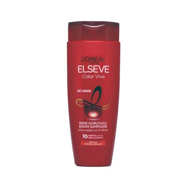 Elseve Color Vive 2 si 1 Arada Renk Koruyucu Bakım Şampuanı 450ml - 1