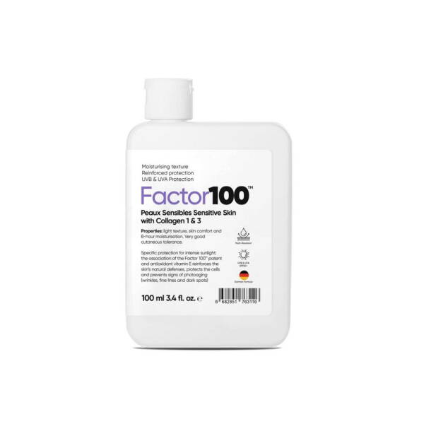 Factor100 Güneş Koruyucu Krem SPF50+ 100ml - 1