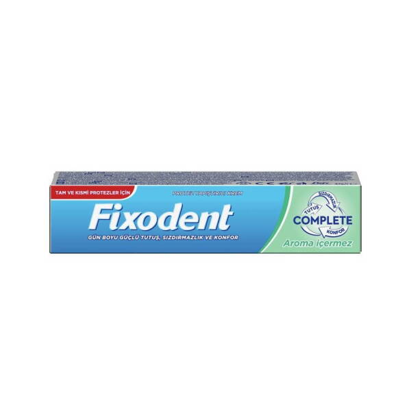 Fixodent Complete Aromasız Protez Yapıştırıcı Krem 47g - 1