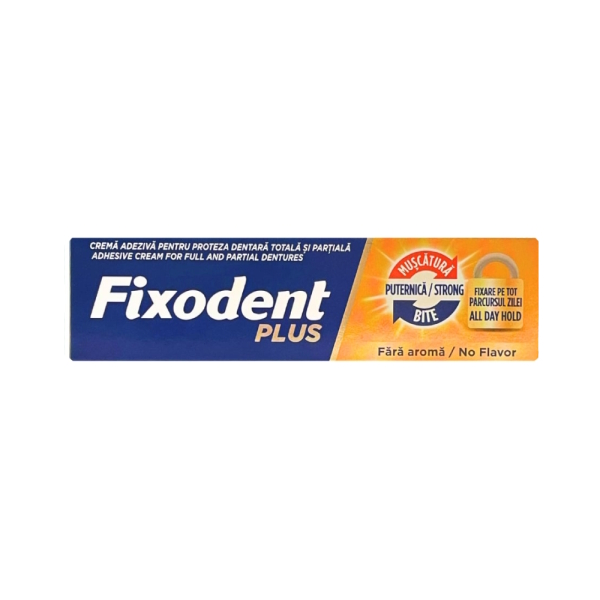 Fixodent Plus Tatsız Protez Yapıştırıcı Krem 40 gr - 1