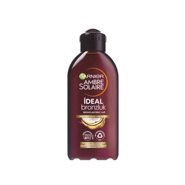 Garnier Ambre Solaire İdeal Bronzluk Bronzlaştırıcı yağ 200ml - 1