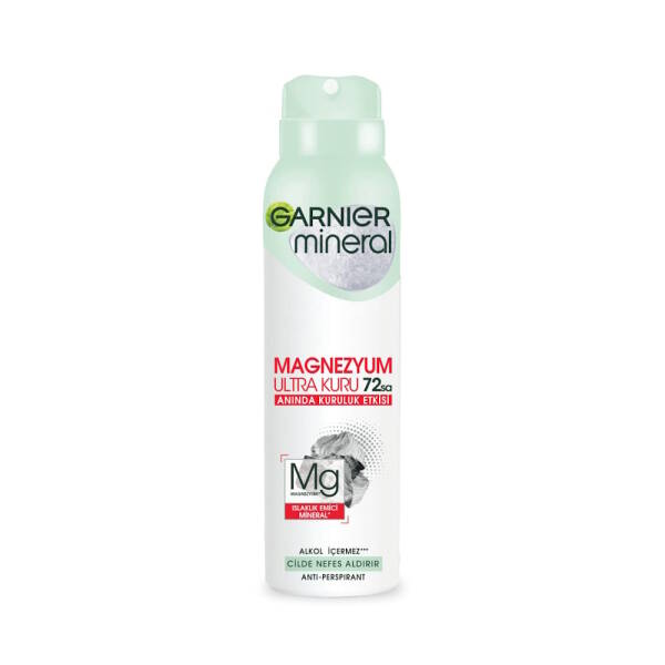 Garnier Mineral Magnezyum Ultra Kuru 72sa Deodoran - 1