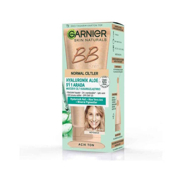 Garnier Skin Naturals BB Krem Klasik BB Krem 50ml Açık Ton - 1