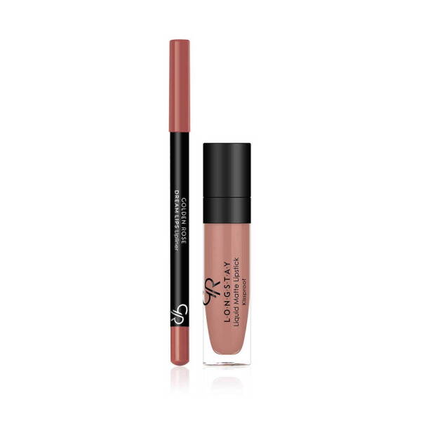 Golden Rose Matte Lipkit Warm Sable - 1