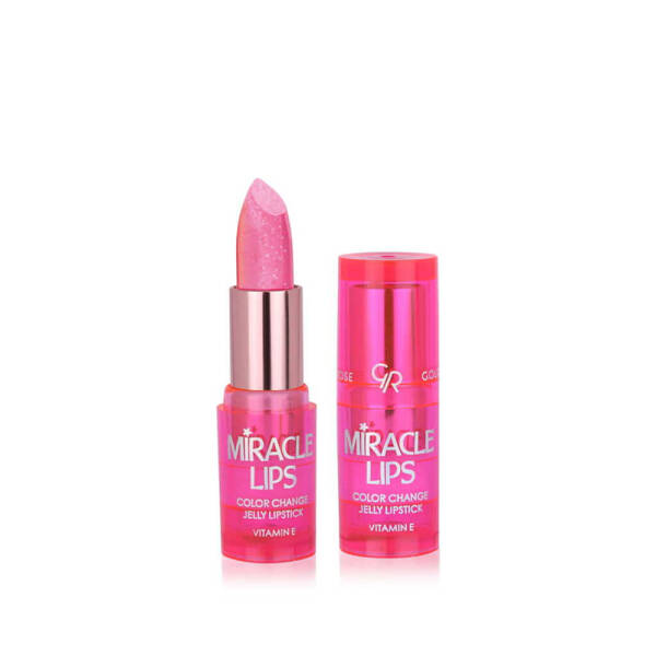 Golden Rose Miracle Lips Color Changing Jelly Lipstick 3.7g 101 Berry Pink - 1