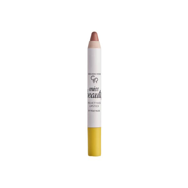 Golden Rose Miss Beauty Velvety Kiss Lipstick 3.5g 01 True Nude - 1